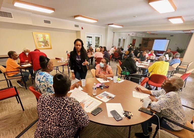 Supporting Senior Residents with Partnerships and Programs