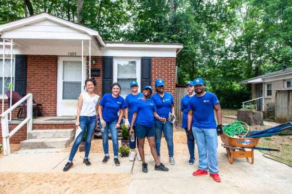 The Housing Partnership Hosts Rehab Blitz in the Druid Hills Neighborhood