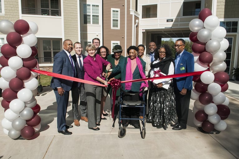 The Housing Partnership Celebrates Grand Opening of New Housing Development Named for Political Trailblazer